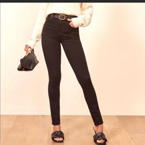 REFORMATION Harper Ultra High Rise Skinny Jeans/27
